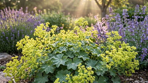 Gewone alchemilla … van vroeger tot nu …